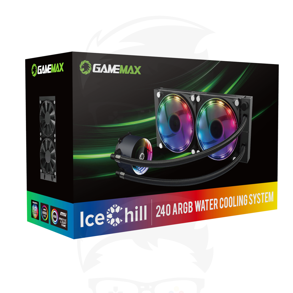 GAMEMAX Liquid Cooler Ice Chill 240 GAMEMAX Liquid Cooler Ice Chill 240